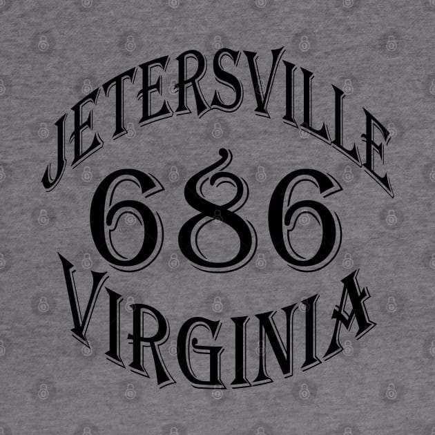 686 JETERSVILLE VA (BLACK) by DodgertonSkillhause